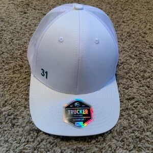 White 31 Trucker Hat